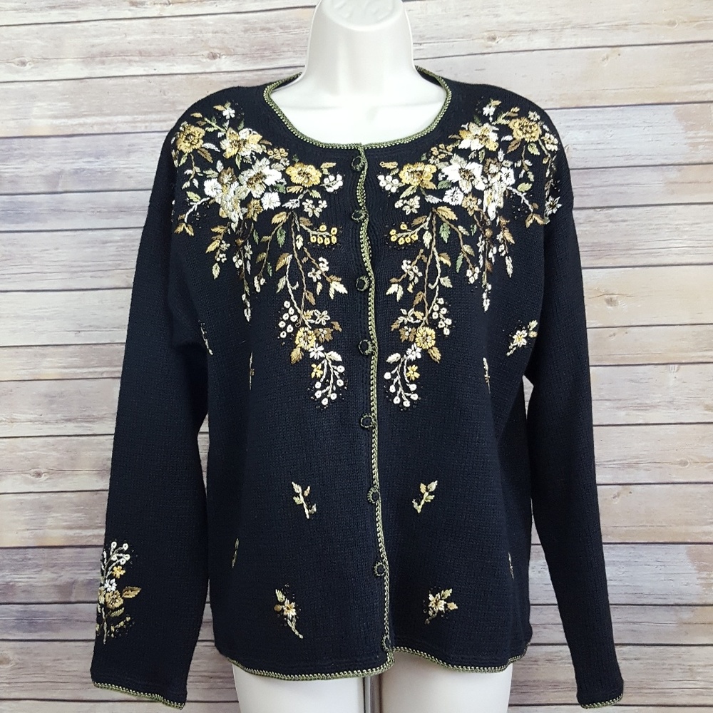 Heritage Collectibles black cardigan